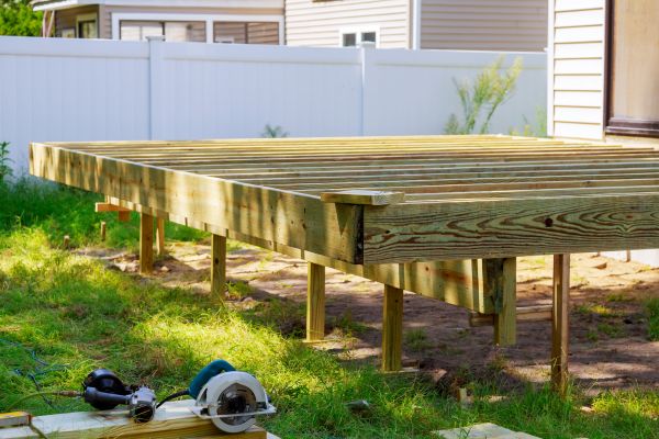 Elevated Deck Installation in Pickerington