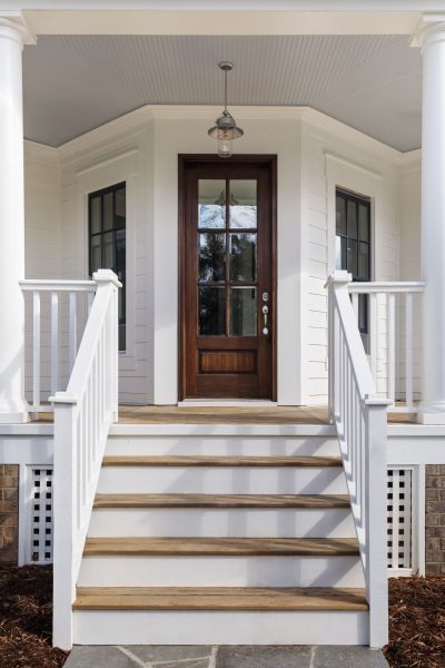 Stoop Railing Installation in Pickerington