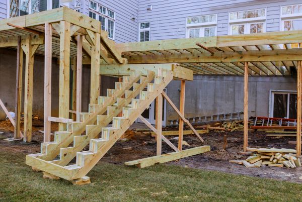 Deck Post Replacement in Pickerington