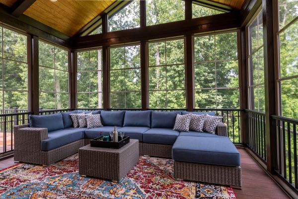 Enclosed Deck Installation in Pickerington