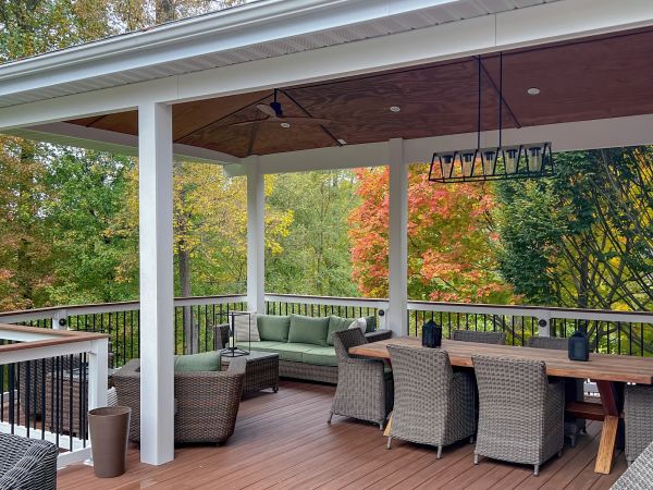 Deck Enclosure Construction in Pickerington