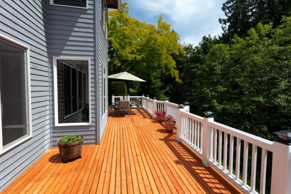 Cedar Deck Construction in Pickerington