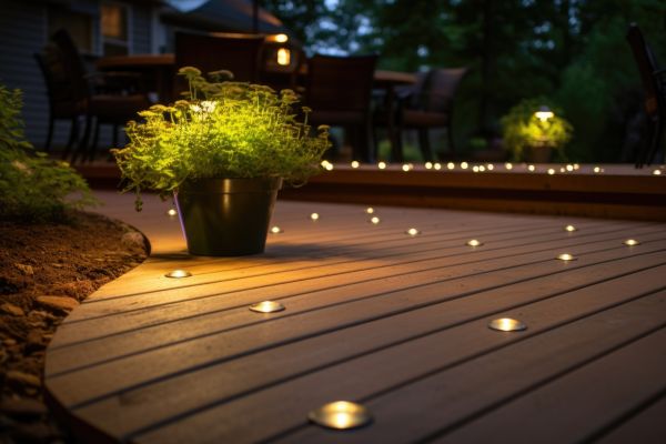 Ground Level Deck Construction in Pickerington